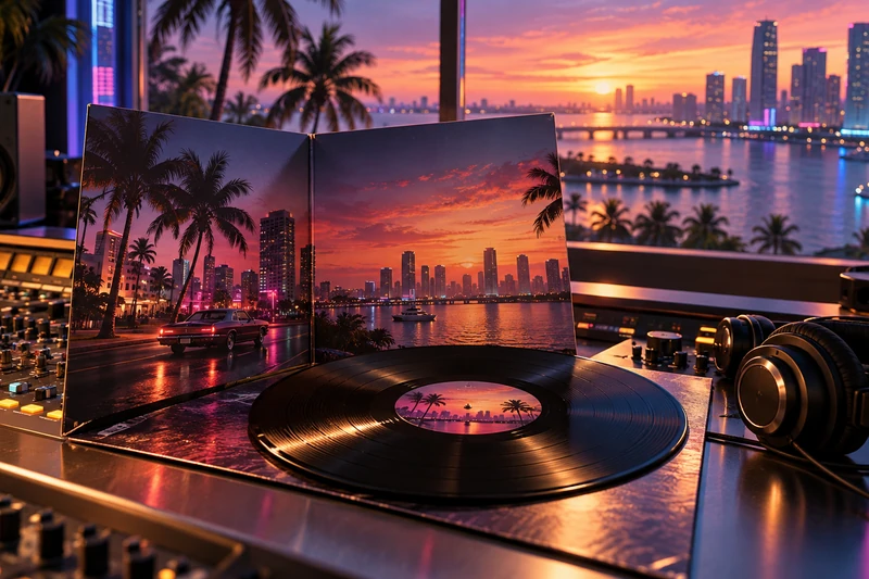 Foto promozionale ufficiale del vinile di 