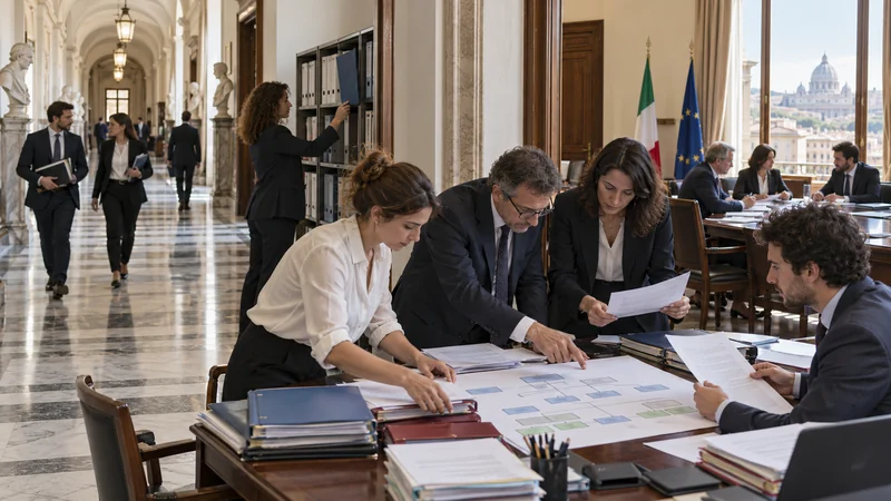 Funzionari del Ministero degli Esteri lavorano a una nuova struttura organizzativa