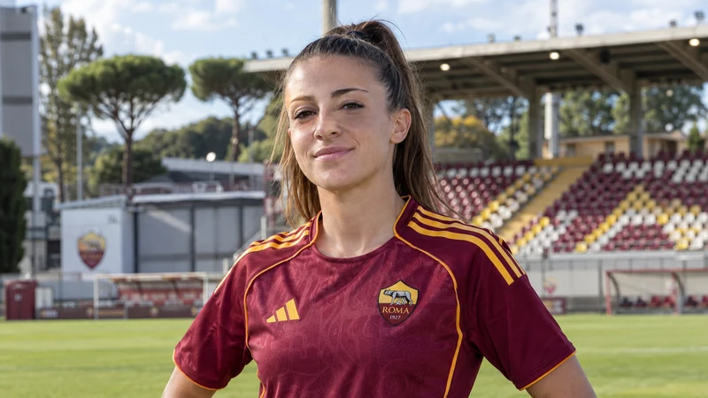 Illustrazione editoriale IA con Giada Greggi in un contesto sportivo pertinente; scena non documentaria.